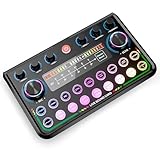 SINWE USB Audio Interface für Smartphone & PC: Plug-and-Play Live-Soundkarte mit DJ Mixer, Stimmenverzerrer & individuellen Soundeffekten. Perfekt für Musikproduktion, Heimstudio, Podcasts & Streaming