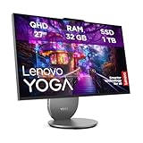 Yoga All-In-One AIOi 27IAH10 AI-PC | 27' QHD Touch-Display | Intel Core Ultra 9 | 32GB | 1TB SSD | Intel Arc Grafik | Win11 | Inkl. Wireless Maus-Tastatur | Grau | Augenschutz | 2 Jahre Premium Care