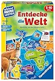 Ravensburger 24990 - Entdecke die Welt - Spielen und Lernen für Kinder, Lernspiel für Kinder von 5-10 Jahren, Spielend Neues Lernen für 2-4 Spieler