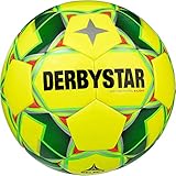 Derbystar Unisex Jugend Soft Pro S-Light Futsal Trainingsball, gelb, 3
