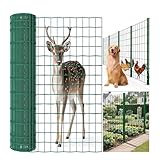 Kunststoff-Gitterzaun - Kunststoff-Gartenzaungitter, Netz for Gartenzäune, Pflanzenstützen, Baumschutz, Netz for Kletterpflanzen, Gemüse, Haustiere(1.2 * 25M)