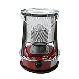 BomDog Notfall-Petroleum-Heizgerät Mit 6 Dochten, Zeltofen, Konvektionsheizgerät,/Red (4.6L 6 Wic)