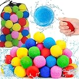 Wiederverwendbarer Wasserballon - Strandspielzeug | Wasserbomben | Wasserballons | Silikonspielzeug, Splashball, mehrfarbiges Strandspielzeug für Kinder Adul