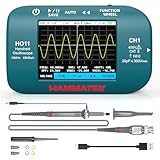 HANMATEK HO11 Handheld Digital Oszilloskop - 10MHz Bandbreite, 48MSa/s Hochpräzisionsabtastung, 2.8“ TFT Display, USB aufladbar, fortschrittliches Triggersystem, tragbar für Feldarbeit