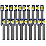 GZDAOXIA 240 Stück Bleistiftminen 0,5 mm HB,Bruchsichere Minenersatz,bruchfeste Minen,Bruchfeste HB Bleistiftminen,für Druckbleistifte Schreiben,Zeichnen,Hausaufgaben(0.5)