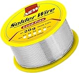 0.8mm Lötzinn, Lötzinn Bleifrei mit Kolophonium kern, Lötzinn mit Flussmittel 20g, Solder Wire, Lötdraht für die Reparatur und den Heimwerker von Elektronischen Elektrischen Lötkomponenten