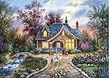 Puzzle 1000 Teile Erwachsene Friedliches Dorf 70 x 50 cm Puzzles für Erwachsene Klassische Puzzles 1000 Teile Erwachsene Puzzles Schwer Pädagogisches Spielzeug Erwachsene Kinder 1000 Teile