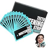 Whitening Strips(14 Stück), Zahnaufhellung Strips, Professionelle zahnweiss bleaching stripes, Alle Zähne Flecken Schnell Entfernen, Schwarz