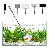 5-In-1 Aquarium Reinigungswerkzeuge, Aquarium Reinigungsset Mit Scheibenreiniger, Algenschaber, Glasschwamm, Kiesbesen Für Aquarien