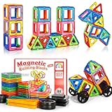 AQXONG 88 Teile Magnetische Bausteine, Magnetspielzeug Magnete für Kinder, Lustiges Pädagogisches Bauspielzeug, Ideal Geschenkauswahl für Jungen und Mädchen im Alter von 3-8 Jahren