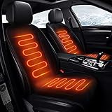Sitzheizung Auto, Heizkissen Auto Sitzheizung Auto Auflage 12V beheizt Sitz, Winter Universal Wärmekissen, Auto Zubehor Innenraum, Beheizbares Sitzkissen Sitzauflag Auto Heizung, DREI Heizmodi