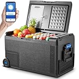 AAOBOSI 38L Kompressor Kühlbox, Kühlbox mit Kompressor, -20°C bis 20°C, Robuste Kühlbox 12V 230V für Autos, Lastwagen, Boote, Wohnmobile, Camping und Angeln