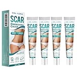 4Pcs Narbensalbe Nach Op Narbengel Narbencreme Nach Op Scar Cream Narben Gel Narbensalbe Nach Op Narbengel Narbencreme Nach Op Scar Cream Narben Gel für Körper Gesicht Dehnungsstreifen