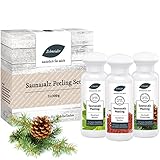 Saunabedarf Schneider - Saunasalz Peeling Set - 3 x 300 g Inhalt - Vorratspack, wohltuender Mix für Sauna und Dusche