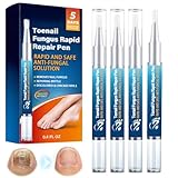 4 Stück Nagelpflegestift,Nagelaufbauserum,Nagelpflegeprodukte,Nägel Reparieren,Nägel nähren Nail Care Pen,Nail Care Renewal & Recovery Liquid für Dicke, Beschädigte & Verfärbte Nägel