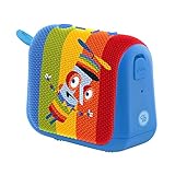 GOGEN Kinder Lautsprecher I Bis zu 12 Stunden Akku I 5W Ausgangsleistung I Bluetooth Box für Kinder I Blau