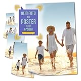 codiarts. Dein Foto als XXL-Poster (Alle Größen) auf Premium Fotopapier - matt oder seidenglanz - Individueller Fotodruck Fotoposter mit eigenen Bilder drucken lassen - Posterdruck personalisiert