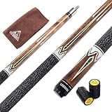 CUESOUL 58 Zoll 19 1/2 Oz Jointed Maple Billard Queue (CSTB001)
