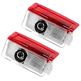 Swiftctrl 2PCS LED Einstiegslicht für Fahrzeugtüren – Willkommen Licht Projektor für A/B/C/E/M/G/GL/GLA/GLC/GLS Serien, Für Modelle mit Türbeleuchtung, Einfacher Einbau ohne Bohren