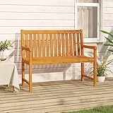 BOWEKAM Home & Garden-Gartenbank 110 cm massiv Akazienholz Möbel Wahl