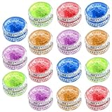 Hojalis 15 Stück LED Licht YoYo, Kunststoff Responsive Yoyo, Reaktives Kugellager JoJo, JoJo Spielzeug, für Anfänger und Kinder, für Geburtstag Party Gastgeschenk, Preise, Zufällige Farben