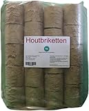 Holzbriketts M-H 12 Kg Mix Eiche/Buche/Fichte Holz Für Herd/Kamin - Langlebig Und Umweltfreundlich - Wenig Asche