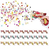 20 Stück Konfettikanone, Konfettikanone Mini Kanone Konfettikanone Hochzeit Tischfeuerwerk Konfetti Geburtstag Party für Karneval, Geburtstag, Hochzeit, Weihnachten, Party, Jubiläum (20)