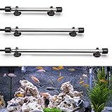 Nobleza - LED Aquarium Beleuchtung， Lampe Aquarium Pflanzenbeleuchtung， IP67 Wasserdicht Light für Fisch Tank(1.5W 30cm， weiß Licht)
