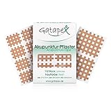 Gatapex Akupunktur-Pflaster 3 Größen L, M, S, Hautfarbe