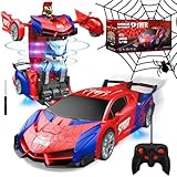 DAOUZL Spider Ferngesteuertes Auto, 2.4GHz Transformation Roboter Spider RC Auto mit Fernbedienung, RC Auto Roboter 360°Drehung für Kinder Geburtstags Weihnachten Geschenke 3 4 5 6 7 8+ Jahre