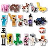 16PC Spielzeug Figuren Set, Tortenfiguren Set, Tortendeko Deko, Cupcake Deko, Party Kuchen Deko, Cartoon Tortendekoration Geburtstag Party Torte Deko Supplies