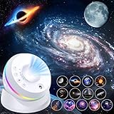 Astarama Sternenhimmel Projektor, 4K HD Planetarium Projektor, Meteor Galaxy Projector Skylight Projector Sternenlicht Projektor. Realistisches Sternenhimmel Nachtlicht mit Timer, Dynamischer Meteor