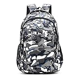 SUYGGCK Schultasche Jungen Mädchen Camouflage Schulrucksäcke Kinder Kleine Schultaschen Schultaschen Wasserdichte Nylon Rucksäcke Freizeitrucksäcke