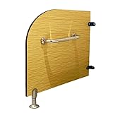 XILYZMO Hocktoilette Paravent Trennwand, Toilette Partition Privatsphäre Panel, Herrentoilette Urinal Schallwand, Holz Bunt Partition Wasserdichtes Brett Für Hotels (Farbe : A, Größe : 60x70cm)