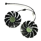 2 Pcs/lot T129215SU Graphics Card Fan for GIGABYTE GTX 1050Ti 1060 1070 RX 470 480 570 580 R9 380X