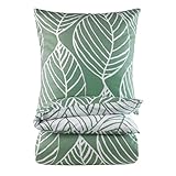 BaSaTex Renforcé Bettwäsche Set | 100% Baumwolle | 135x200 cm + 80x80 cm | Reißverschluss | Legolas