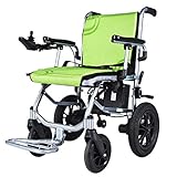 Leichte Rollstühle Elektrische Rollstühle verfügen über Zwei Steuerfunktionen, Leichter Elektrischer Elektrorollstuhl, Faltbare Elektro-Rollstuhl der einen 45 cm Breiten öffnen/schnell umklappen