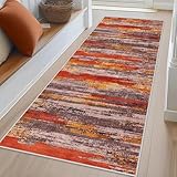 Teppich Läufer Flur Küche rutschfest Küchenteppich 70 x 320 cm Flurläufer Fußmatte Lang Waschbar Küchenläufer Teppich Flur Schmutzfangmatte Eingangsteppich Bettumrandung Teppichläufer für Flur Küche
