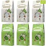 Elf-Family 6 Box(12 pack) Bio Konjak Nudeln Ultra Low Carb Shirataki Nudeln Vegan Glutenfrei-1.62kg, Instant Nudeln ohne kohlenhydrate/Keto/Kalorienarme/Fettfrei/Zuckerfrei -Spaghetti&Fettuccine