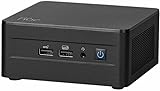 Intel NUC 13 Pro NUC13ANHi7 Barebone System – Sockel BGA-1744-1 x Prozessor unterstützt Core i7 13. Generation i7-1360P Dodeca-Core (12 Core), Schwarz