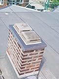 Schornsteinabdeckung aus Beton für stillgelegte Schornsteine | 27x27cm| robust und wetterbeständig |