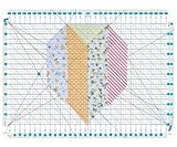 Quilt-Lineal, Schlitz-Lineale zum Quilten und Nähen, Quilt-Streifen-Lineale zum Schneiden von Stoff