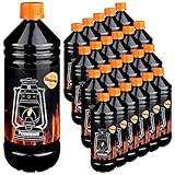 Petroleum für Petroleumheizung Petroleumofen Petroleumlampe Petroleumlampen Kamin Heizung Kerosin Reiniger Lampe Lampen Petrolium Auswahl Flameup, Menge:24 L