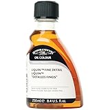 Winsor & Newton 3039752 Ölmalmittel, Liquin Fin Detail, 250 ml Flasche, flüssiges Glanzmedium auf Alkydbasis, ideal für feine Detailarbeiten, sorgt für eine glatte Oberfläche ohne Pinselstrich