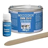 WEICON GMK 2510 Kontaktklebstoff 324 g haftstarker 2-Komponenten Kleber schwarz