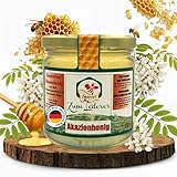 Imkerei zum Lederer - Deutscher Akazienhonig – Robinienhonig - flüssiger Honig aus dem Bayerischen Wald - Naturbelassener süßer Aufstrich direkt vom Imker - 500g