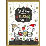 Sheepworld Adventskalender Motiv „Schön, dass es dich gibt“ | 26 cm x 35 cm, Schoko-Adventskalender, 75 g | Adventskalender mit Schokolade, Adventskalender Liebe, Adventskalender lustig | 51128