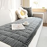 GKXLH Dicke Sofa überzug Waschbar - Neu Weiches Kord Universal Couch überzug 2 3 4 Sitzer, Anti-Rutsch Sofabezug, Gemütlich Sofa Cover Sofa bezug Sofaüberwürfe Möbelschoner für Wohnzimmer (70x150cm)