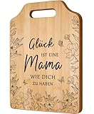 JOYVADO Geschenke für Mama, Mama Geschenk, Geburtstagsgeschenke für Mama, Bambus Schneidebrett zum Muttertag Weihnachten