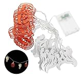 SWETRACE String String Halloween Lichterketten Halloween Innendekoration Halloween Hausdekorationen Im Inneren LED Lichterkette Skelett Dekoration Halloween Partygeschenke Halloween